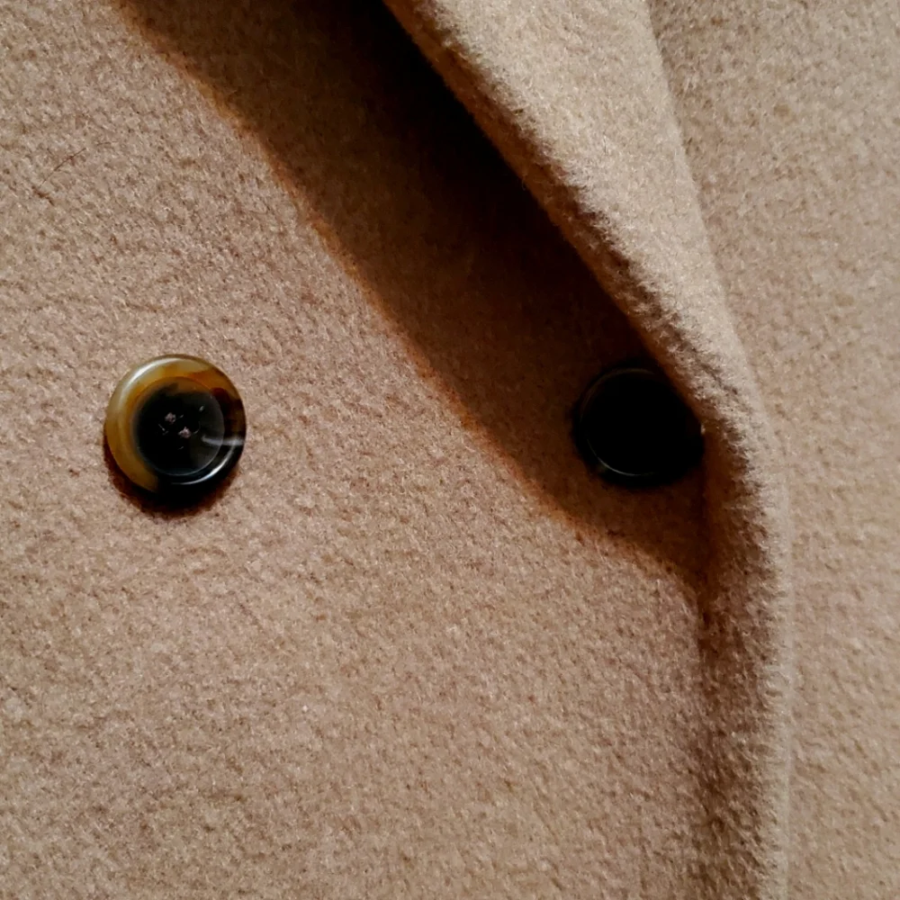 J. Crew Collection Camel Hair Relaxed Topcoat